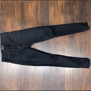 ABERCROMBIE HIGH WAIST BLACK SKINNY JEANS